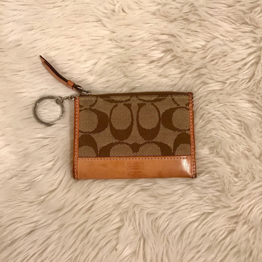 Coach card case/coin purse